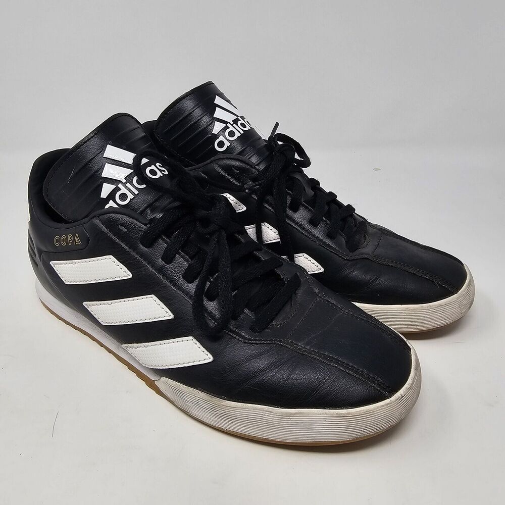 Adidas Copa Mens Size 7 Black White Gum Indoor Soccer Shoes DB1881